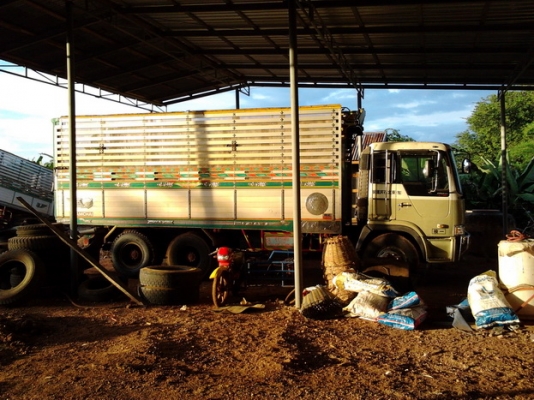 HINO PROFIA 320 HP P11C รถพ่วงแม่+ลูก กระบะดั๊มพ์มิเนียม 12 ตันสภาพสวยมากๆ ลูก 2 คานดั๊มพ์ ภายในเก๋งสวยครบ แอร์ พวงมาลัยเพาเวอร์ เบรคทริ๊ปฟี้ครบครัน ยางสภาพดีแม่ลูก 80\% ทะเบียนภาษีครบพร้อมโอนครับ