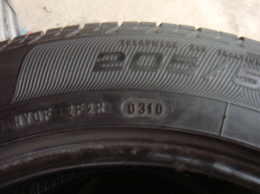 ขายยาง Goodyear Eagle 205/55/16 ปี 10 ขายยาง Goodyear Eagle 205/55/16 ปี 10