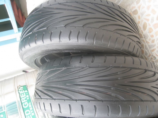 ขายล้อแม็ก buddy club p1 15"x6.5"  4/100  et40  + ยางปี10 (081-3747940)