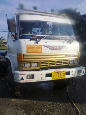 รถน้าฝากขาย รถห้างแท้ หัวลาก พร้อมหางพื้นเรียบ HINO SUMO 221  220 แรงม้า   ป้ายแดง มือเดียว  ต่อรองได้