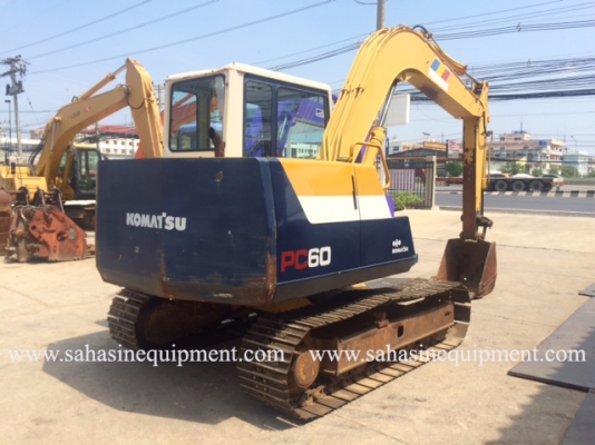 รถขุด PC60-6 บจก.สหสินอีควิปเม้นท์ โทร.081-5851880, 02-5168100-1 www.sahasinequipment.com รถขุด PC60-6 บจก.สหสินอีควิปเม้นท์ โทร.081-5851880, 02-5168100-1 www.sahasinequipment.com