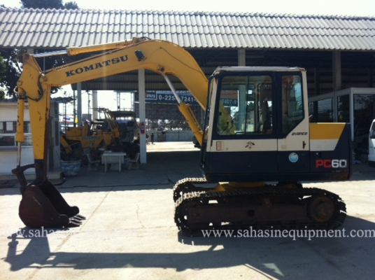 รถขุด PC60-6 บจก.สหสินอีควิปเม้นท์ โทร.081-5851880, 02-5168100-1 www.sahasinequipment.com รถขุด PC60-6 บจก.สหสินอีควิปเม้นท์ โทร.081-5851880, 02-5168100-1 www.sahasinequipment.com