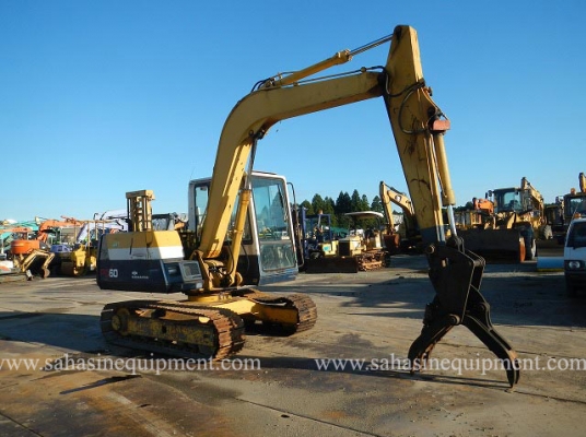 รถขุด PC60-6 บจก.สหสินอีควิปเม้นท์ โทร.081-5851880, 02-5168100-1 www.sahasinequipment.com รถขุด PC60-6 บจก.สหสินอีควิปเม้นท์ โทร.081-5851880, 02-5168100-1 www.sahasinequipment.com