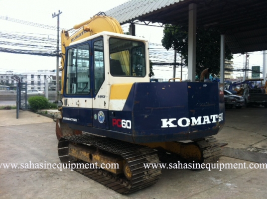 รถขุด PC60-6 บจก.สหสินอีควิปเม้นท์ โทร.081-5851880, 02-5168100-1 www.sahasinequipment.com รถขุด PC60-6 บจก.สหสินอีควิปเม้นท์ โทร.081-5851880, 02-5168100-1 www.sahasinequipment.com