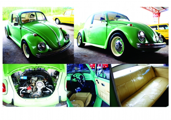 ขายด่วน vw โฟล์ค เต่า 1,300 cc ปี 69