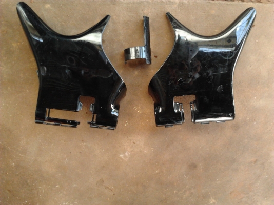 ขาย // ฝาครอบแผงคอ steed  สภาพดีพร้อมใช้งาน แท้ญี่ปุ่น