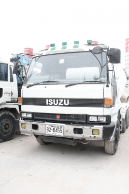 รถโม่ปูน ISUZU โม่ 6 คิว หัวRockkyนอก เครื่อง EK 100