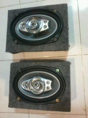 ลำโพง 6x9 พร้อมตู้ ยี่ห้อ วู้ดเทค