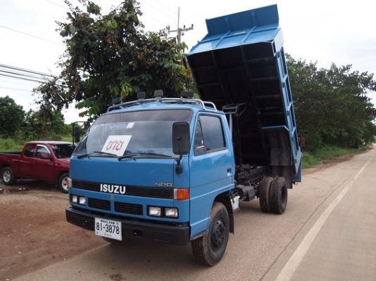 ขาย รถบรรทุก 6 ล้อ ดั้มพ์ ISUZU NPR 115 แรง รถห้างแท้ คัซซีสวย สภาพเดิมๆ พร้อมใช้งาน