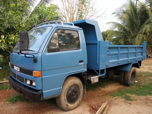 ขาย รถบรรทุก 6 ล้อ ดั้มพ์ ISUZU NPR 115 แรง รถห้างแท้ คัซซีสวย สภาพเดิมๆ พร้อมใช้งาน
