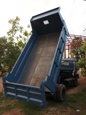 ขาย รถบรรทุก 6 ล้อ ดั้มพ์ ISUZU NPR 115 แรง รถห้างแท้ คัซซีสวย สภาพเดิมๆ พร้อมใช้งาน