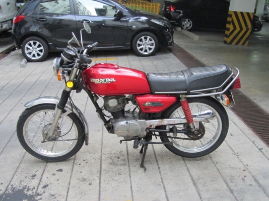 ด่วน ! Honda GL-100,5เกียร์ทบ.โอน สวยเดิมครบสมบูรณ์มากๆ ล้อโตDIDแท้+ยางใหญ่ โคตรวิ่ง..กทม