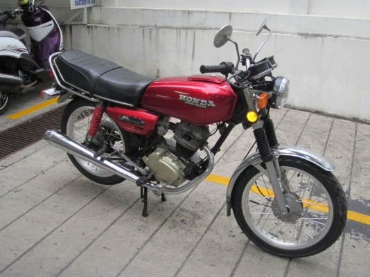 ด่วน ! Honda GL-100,5เกียร์ทบ.โอน สวยเดิมครบสมบูรณ์มากๆ ล้อโตDIDแท้+ยางใหญ่ โคตรวิ่ง..กทม