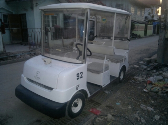 รถกอล์ฟHitachi เก่านอก สภาพดีใช้งานได้ปกติไม่เคยใช้ในประเทศ 65000