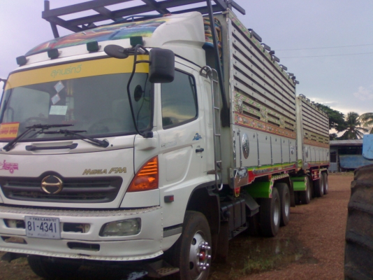 ขายHINO MECA320 ปี49 ดั๊มแม่ลูกกะบะปิเนียมอู่โชคเจริญสุขระเบาะไผ่ ขายHINO MECA320 ปี49 ดั๊มแม่ลูกกะบะปิเนียมอู่โชคเจริญสุขระเบาะไผ่