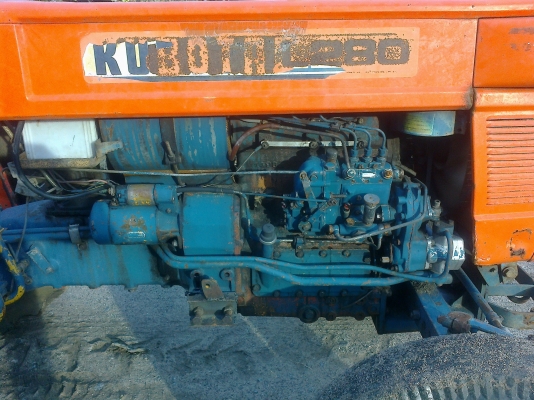 ขายรถไถ KUBOTA L280 28 แรงม้าถูกๆพร้อมใช้งาน