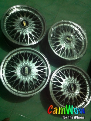 ขายแมกซ์ bbs แท้เยอรมัน ขอบ16 /4-100/114   ตามรูปเลยครับ