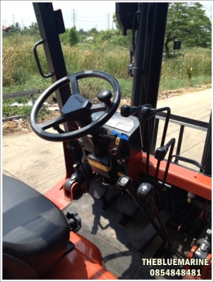 NISSAN FORKLIFT รถยก2.5 ตัน เสา 3 เมตร งาสไลด์ ราคาพิเศษ