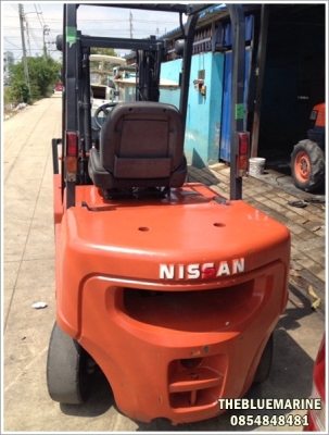 NISSAN FORKLIFT รถยก2.5 ตัน เสา 3 เมตร งาสไลด์ ราคาพิเศษ