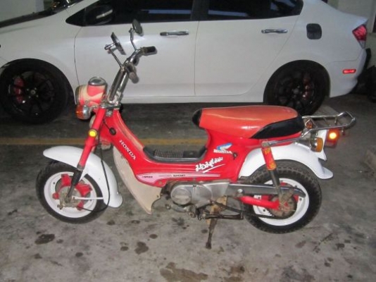 ด่วน! Honda Chaly 50cc.ไฟบนแท้สวยเดิมบางๆไม่เคยทำสี แท้รง.เกือบ100\% วิ่งดีพร้อมใช้ ช้าอด กทม.