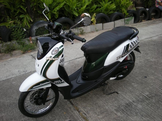 ~~~ ขาย fino ปี2011 ไมค์แยก สีเชียวขาว เดิมๆ 21000  ~~~