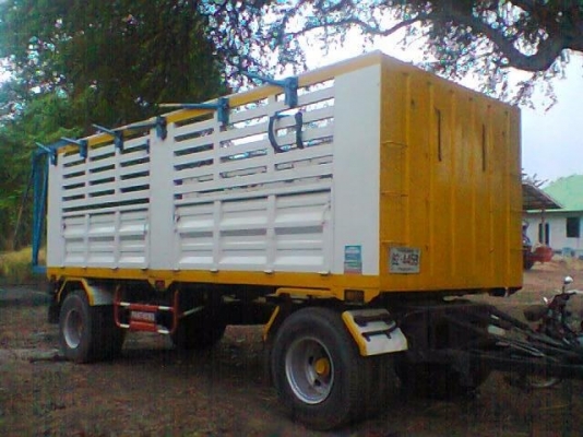 ขายด่วน ลูกพ่วง 2 คานไม่ดั๊มพ์กระบะเหล็กคอกเกษตรสภาพสวย ช่วงล่างแน่น ยางสภาพดี 80\% พร้อมใช้งานได้เลย เอกสารทะเบียนภาษีครบถูกต้องพร้อมโอน ราคาต่อรองได้ครับ