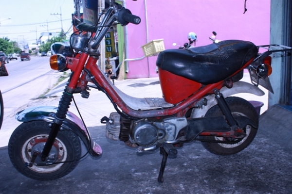 ขาย Yamaha Chappy 50 cc เดิมๆ มีทะเบียนโอน