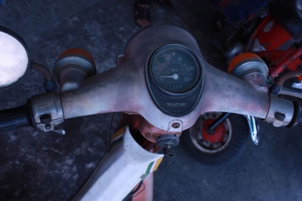 ขาย suzuki FR80 ไฟกลม ไม่มีทะเบียน