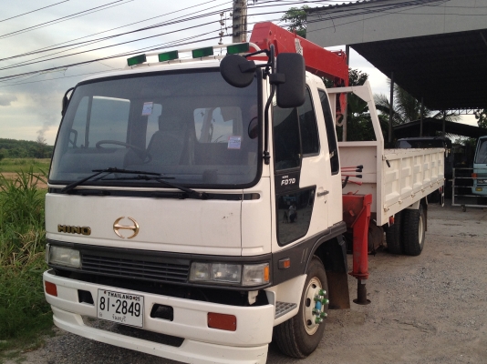 ขาย HINO 195 ติดเครน 4.5 ตัน 4 ปลอก