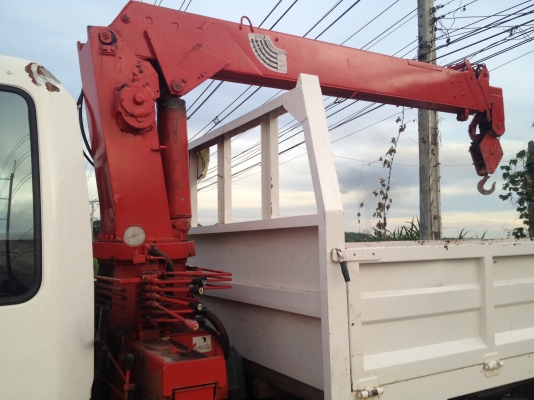 ขาย HINO 195 ติดเครน 4.5 ตัน 4 ปลอก ขาย HINO 195 ติดเครน 4.5 ตัน 4 ปลอก