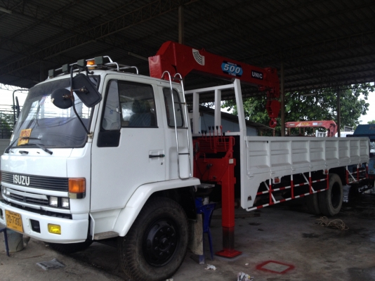 ขาย ISUZU Rocky รถห้างแท้ ติดเครน 5 ตัน 5 ปลอก ยาว 7.2 ขาย ISUZU Rocky รถห้างแท้ ติดเครน 5 ตัน 5 ปลอก ยาว 7.2