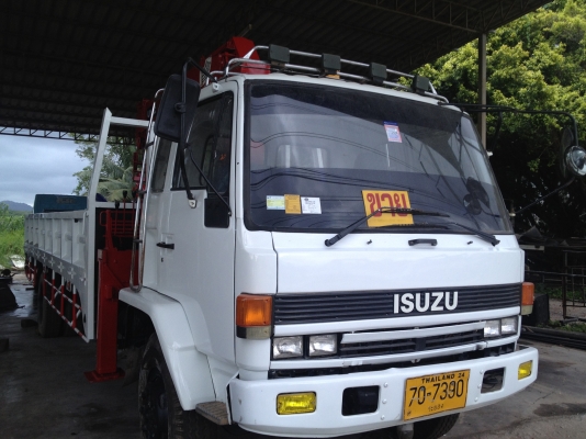 ขาย ISUZU Rocky รถห้างแท้ ติดเครน 5 ตัน 5 ปลอก ยาว 7.2 ขาย ISUZU Rocky รถห้างแท้ ติดเครน 5 ตัน 5 ปลอก ยาว 7.2