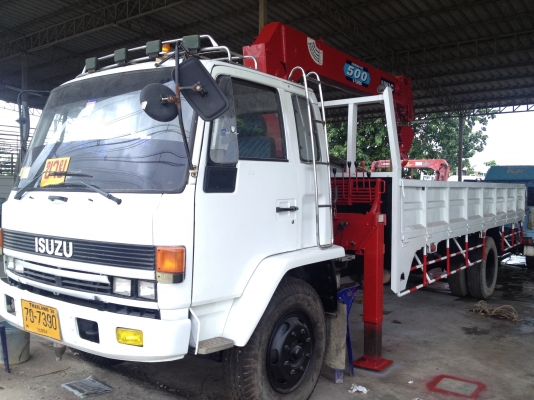 ขาย ISUZU Rocky รถห้างแท้ ติดเครน 5 ตัน 5 ปลอก ยาว 7.2 ขาย ISUZU Rocky รถห้างแท้ ติดเครน 5 ตัน 5 ปลอก ยาว 7.2