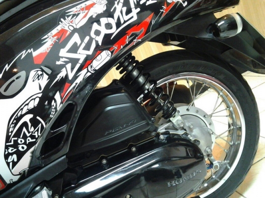 ขาย Scoopy-i ลายแอคทีฟบอย ดำแดง วิ่งน้อย ปี55(2012) ราคาเร้าๆเลยครับ