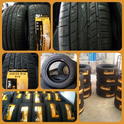 ยางใหม่ Continental ขนาด 205-55 R16 ปี 13