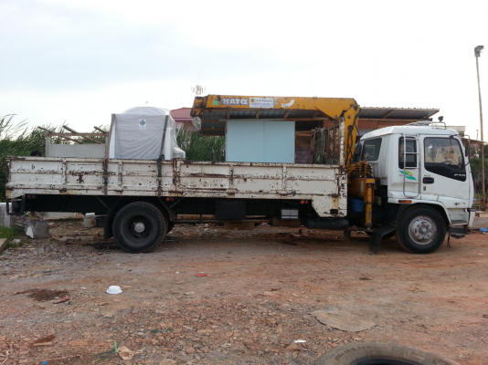 ขาย รถบรรทุกติดเครน ISUZU DEACA