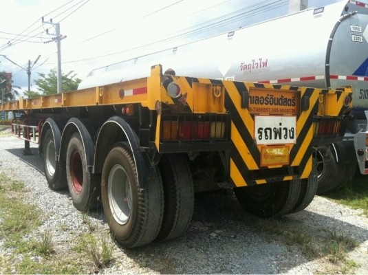 หางพื้นเรียบ 3 เพลา