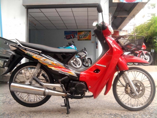 ขออนุญาติขาย HONDA WAVE100S สีแดงดำ