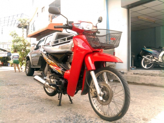 ขออนุญาติขาย HONDA WAVE100S สีแดงดำ