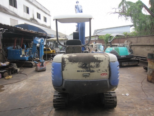 รถขุด MITSUBISHI รุ่น MM35T แทร็กเหล็ก มือสองญี่ปุ่น