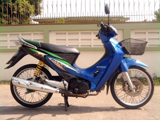 ขออนุญาติขาย HONDA WAVE125S U-Box สีน้ำเงินดำ