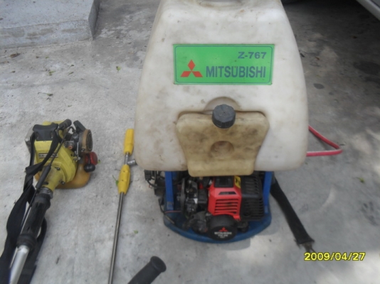 ขาย เครื่องตัดหญ้าญี่ปุ่น พร้อมเครื่องฉีดน้ำสะพายหลัง