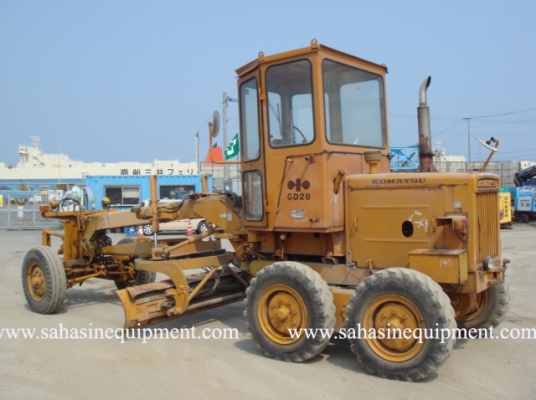 รถเกรด GD28AC-1 บจก.สหสินอีควิปเม้นท์ โทร.081-5851880, 02-5168100-1 www.sahasinequipment.com รถเกรด GD28AC-1 บจก.สหสินอีควิปเม้นท์ โทร.081-5851880, 02-5168100-1 www.sahasinequipment.com