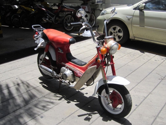 นัดไว้ก็ไม่มากันขายต่อ.. Honda Chaly 50cc.ไฟบนแท้สวยเดิมบางๆไม่เคยทำสี แท้รง.เกือบ100\% วิ่งดีพร้อมใช้ ช้าอด กทม.