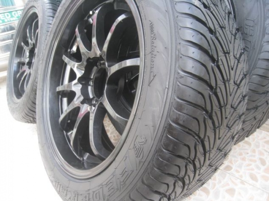 ขายล้อแม็ก CE28N 20" x 9" et 20 6 รู 139.7 +ยางใหม่ปลายปี12 (081-3747940)