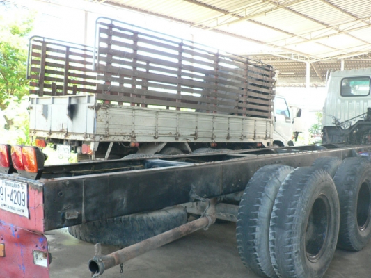 10 ล้อ เพลาเดียว Hino ปี 95 ยาว 7.50 เมตร (รถห้าง) 10 ล้อ เพลาเดียว Hino ปี 95 ยาว 7.50 เมตร (รถห้าง)