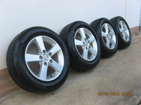 ขายล้อแม็ก MAZDA 3 สภาพสวย ยาง ปี 2010
