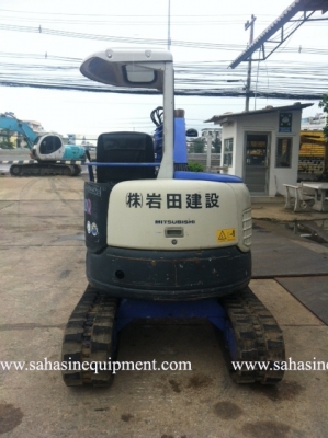 รถขุด MITSUBISHI MM20 รถนอก บจก.สหสินอีควิปเม้นท์ โทร.081-5851880, 02-5168100-1 www.sahasinequipment.com