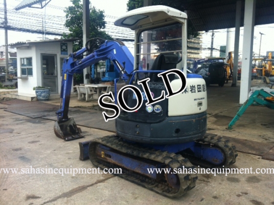 รถขุด MITSUBISHI MM20 รถนอก บจก.สหสินอีควิปเม้นท์ โทร.081-5851880, 02-5168100-1 www.sahasinequipment.com