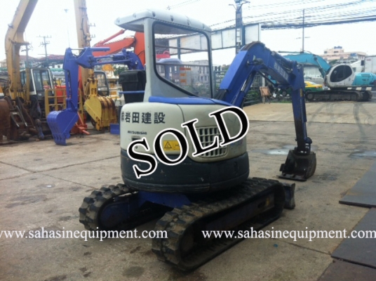 รถขุด MITSUBISHI MM20 รถนอก บจก.สหสินอีควิปเม้นท์ โทร.081-5851880, 02-5168100-1 www.sahasinequipment.com